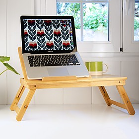 Bambita: la mesa plegable de bambú Milimetrado