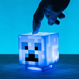 Lámpara de Minecraft con forma de Creeper cargado Paladone