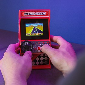 Mini consola de carreras retro Thumbs Up!