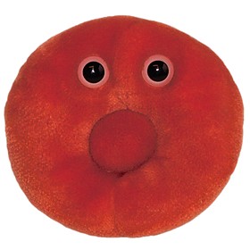Peluche de Microbio "Glóbulo Rojo" Giantmicrobes